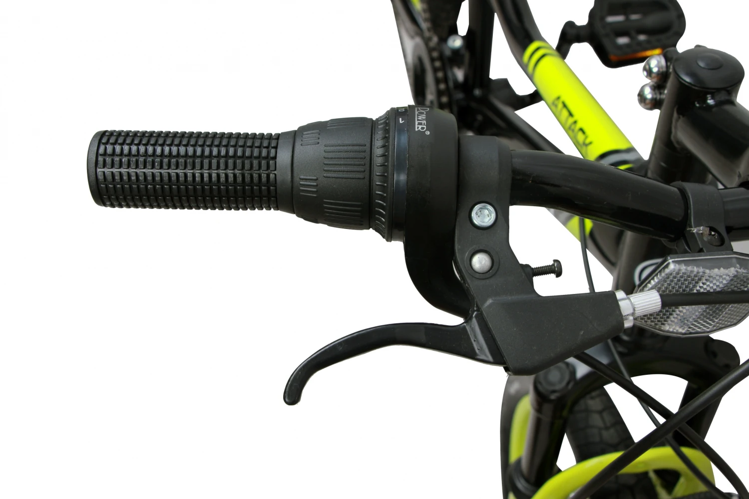 AMIGO Attack-S7 20 Inch 28 Cm Boys 6SP Rim Brakes Black/Yellow - Image 5