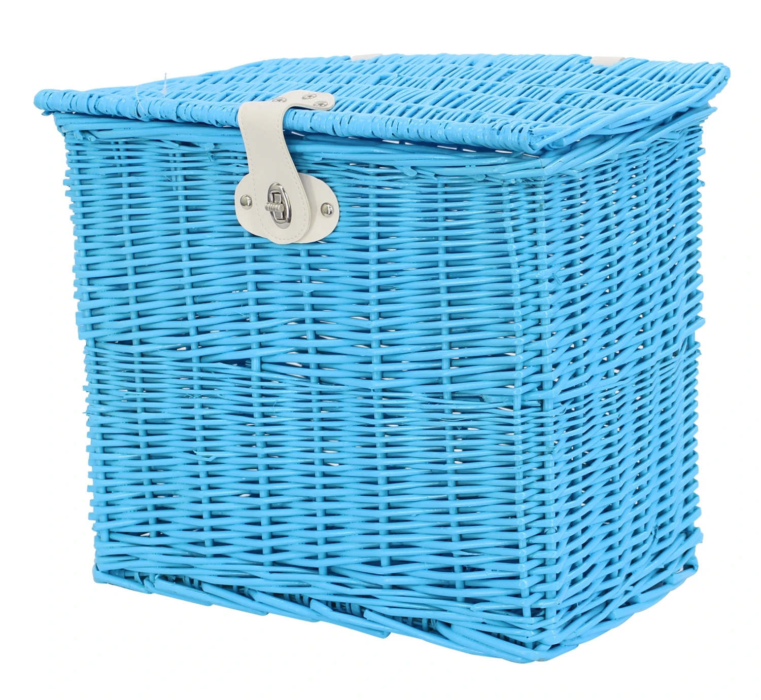 AMIGO Bicycle Basket Willow Front 25.5 Litres Light Blue 1 AMIGO Bicycle Basket Willow Front 25.5 Litres Light Blue