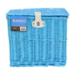 AMIGO Bicycle Basket Willow Front 25.5 Litres Light Blue 7 AMIGO Bicycle Basket Willow Front 25.5 Litres Light Blue -Bicycle Promotion Shop amigo bakkersmand voor 255 liter lichtblauw 3 308304 20190805155652
