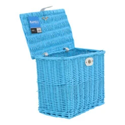 AMIGO Bicycle Basket Willow Front 25.5 Litres Light Blue 8 AMIGO Bicycle Basket Willow Front 25.5 Litres Light Blue -Bicycle Promotion Shop amigo bakkersmand voor 255 liter lichtblauw 4 308304 20190805155653