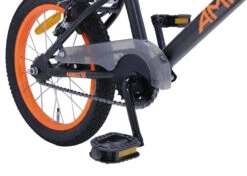 AMIGO BMX Danger 16 Inch Junior Rim Brakes Black/Orange -Bicycle Promotion Shop amigo bmx danger 16 inch 254 cm junior v brakes zwart oranje 5 436758 20200812133011