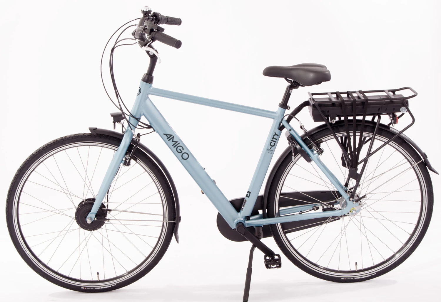 AMIGO E-City S1 28 Inch Men 3SP Rim Brakes Matte Blue - Image 2