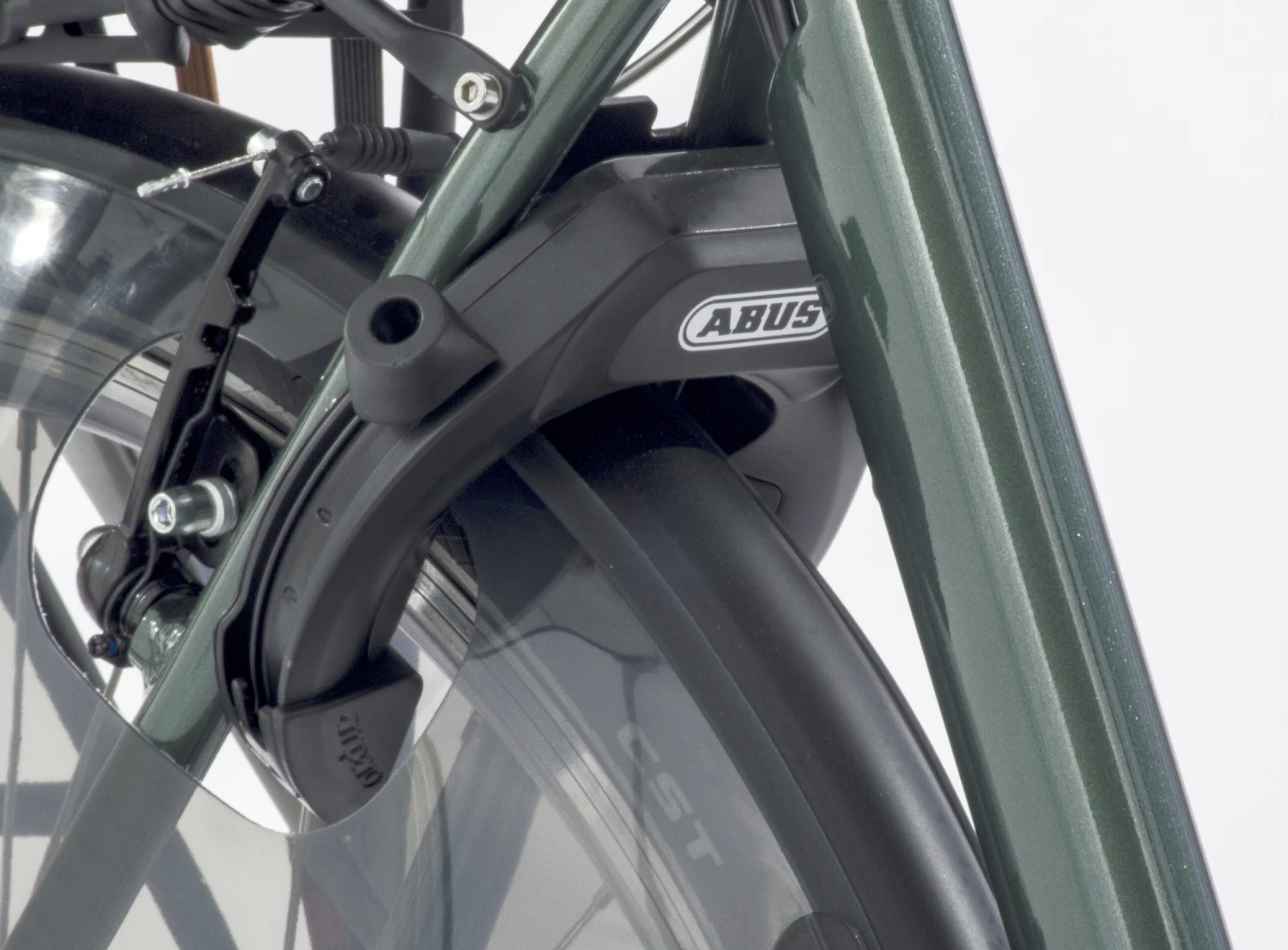 AMIGO E-Vibe S2+ 28 Inch Men 7SP Rim Brakes Dark Green - Image 4