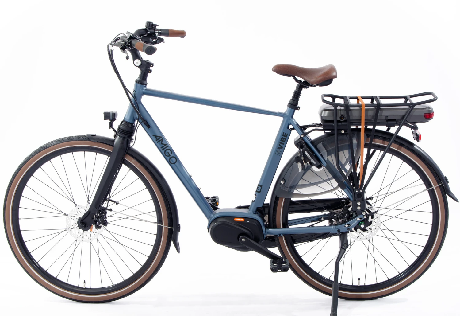 AMIGO E-Vibe S3 28 Inch Men 8SP Hydraulic Disc Brake Light Blue - Image 2