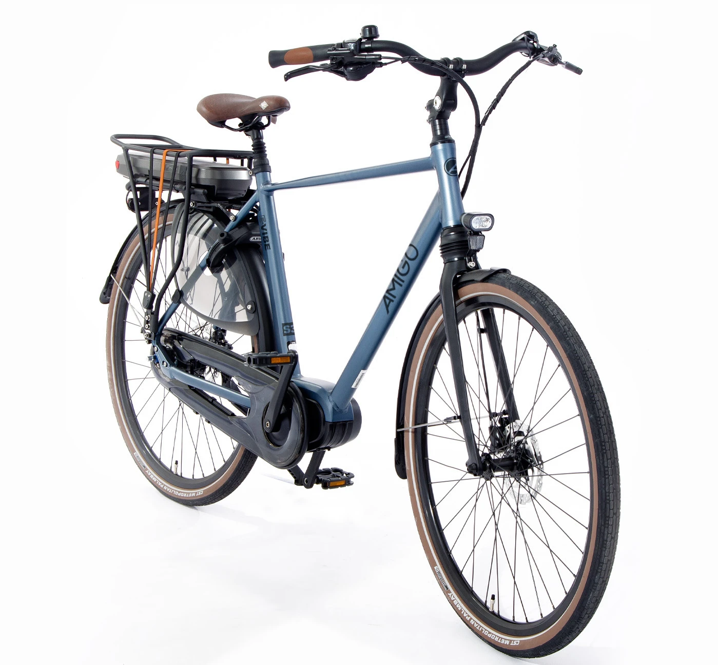 AMIGO E-Vibe S3 28 Inch Men 8SP Hydraulic Disc Brake Light Blue - Image 3