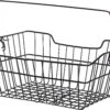 AMIGO Bike Basket 10 Litres Rear Steel Black