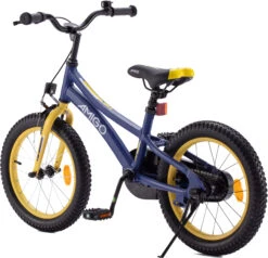 AMIGO Flip 18 Inch 26.5 Cm Boys Coaster Brake Dark Blue/Yellow 8 AMIGO Flip 18 Inch 26.5 Cm Boys Coaster Brake Dark Blue/Yellow -Bicycle Promotion Shop amigo flip 18 inch 265 cm jongens terugtraprem donkerblauw geel 3 1004348 1639144481
