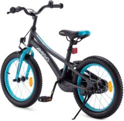 AMIGO Flip 18 Inch 26.5 Cm Boys Coaster Brake Black/Blue -Bicycle Promotion Shop amigo flip 18 inch 265 cm jongens terugtraprem zwart blauw 3 1004350 1639145372