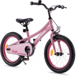 AMIGO Flip 18 Inch 26.5 Cm Girls Coaster Brake Pink -Bicycle Promotion Shop amigo flip 18 inch 265 cm meisjes terugtraprem roze 2 1004353 1639145666
