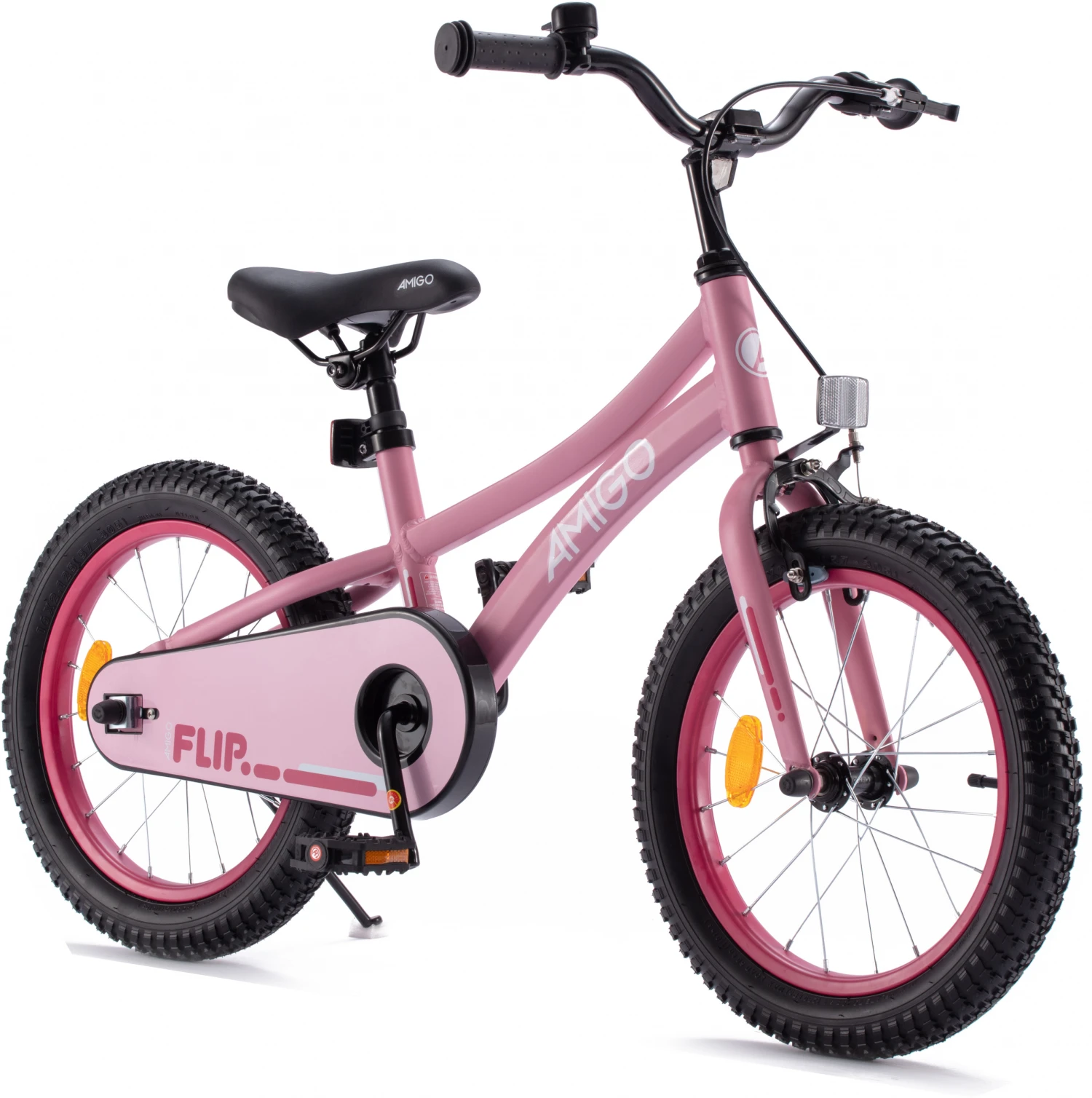 AMIGO Flip 18 Inch 26.5 Cm Girls Coaster Brake Pink - Image 2