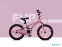 AMIGO Flip 18 Inch 26.5 Cm Girls Coaster Brake Pink -Bicycle Promotion Shop amigo flip 18 inch 265 cm meisjes terugtraprem roze 4 1004353 1639145678