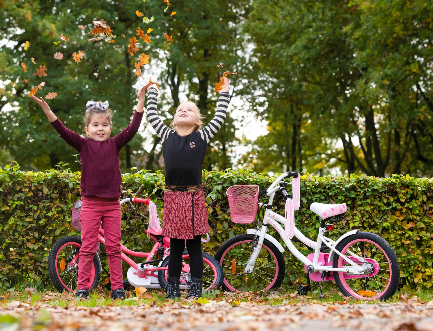 AMIGO Flower 14 Inch 22 Cm Girls Coaster Brake Turquoise - Image 7