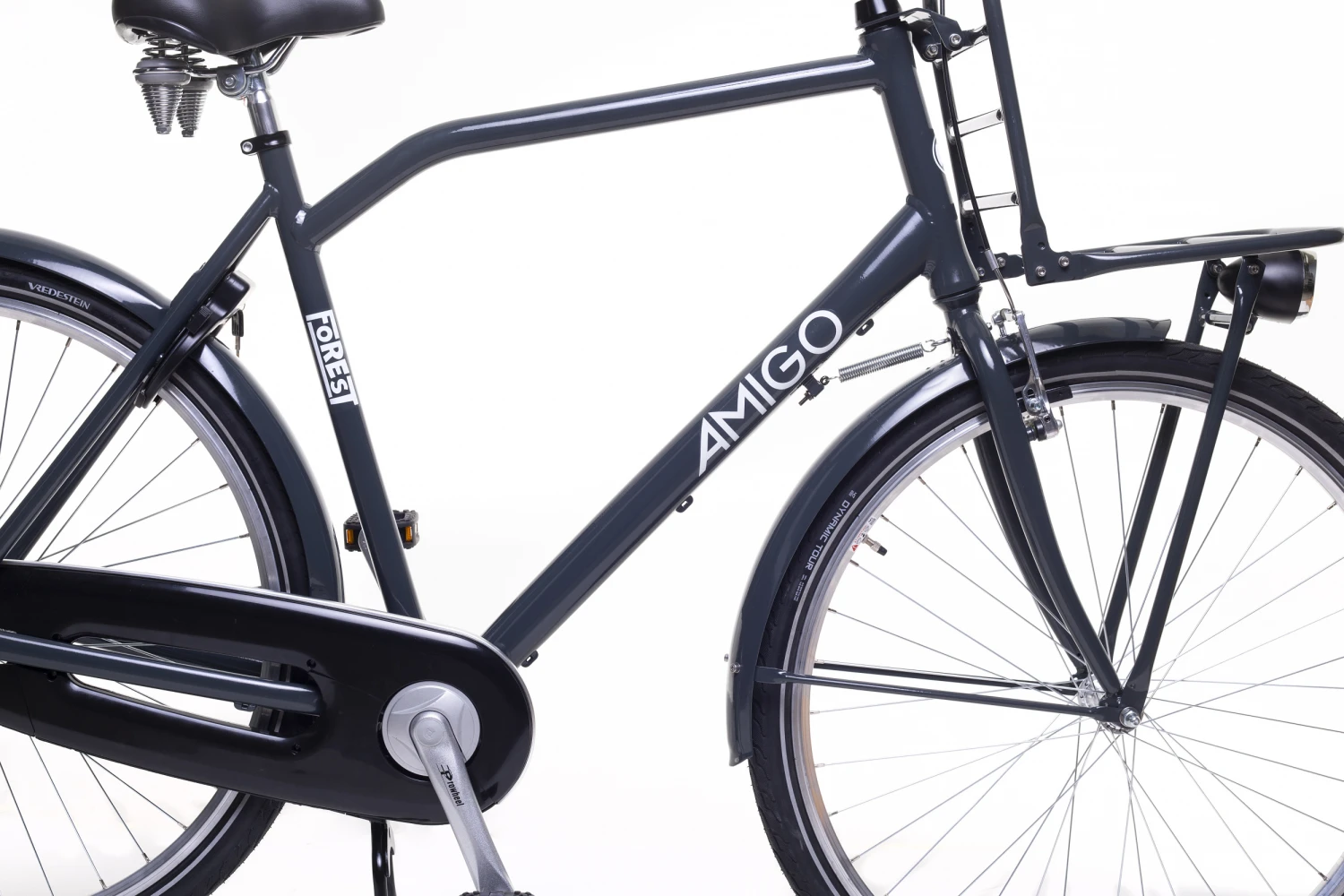 AMIGO Forest 28 Inch 58 Cm Men Coaster Brake Anthracite 3 AMIGO Forest 28 Inch 58 Cm Men Coaster Brake Anthracite - Image 3