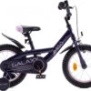AMIGO Galaxy 14 Inch 22,5 Cm Girls Coaster Brake Purple/Pink