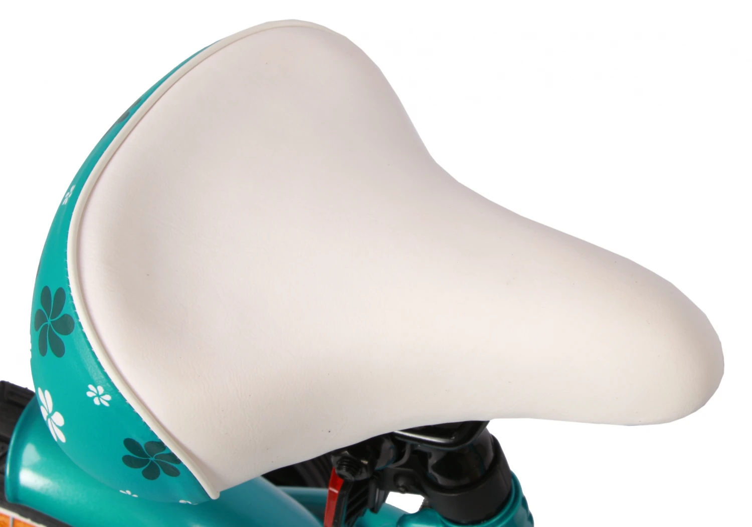 AMIGO Flower 14 Inch 22 Cm Girls Coaster Brake Turquoise - Image 5