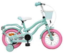 AMIGO Lovely 12 Inch 22 Cm Girls Coaster Brake Turquoise