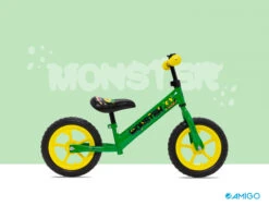 AMIGO Monster 12 Inch Junior Green -Bicycle Promotion Shop amigo monster 12 inch junior groen 9 504338 20210119154134