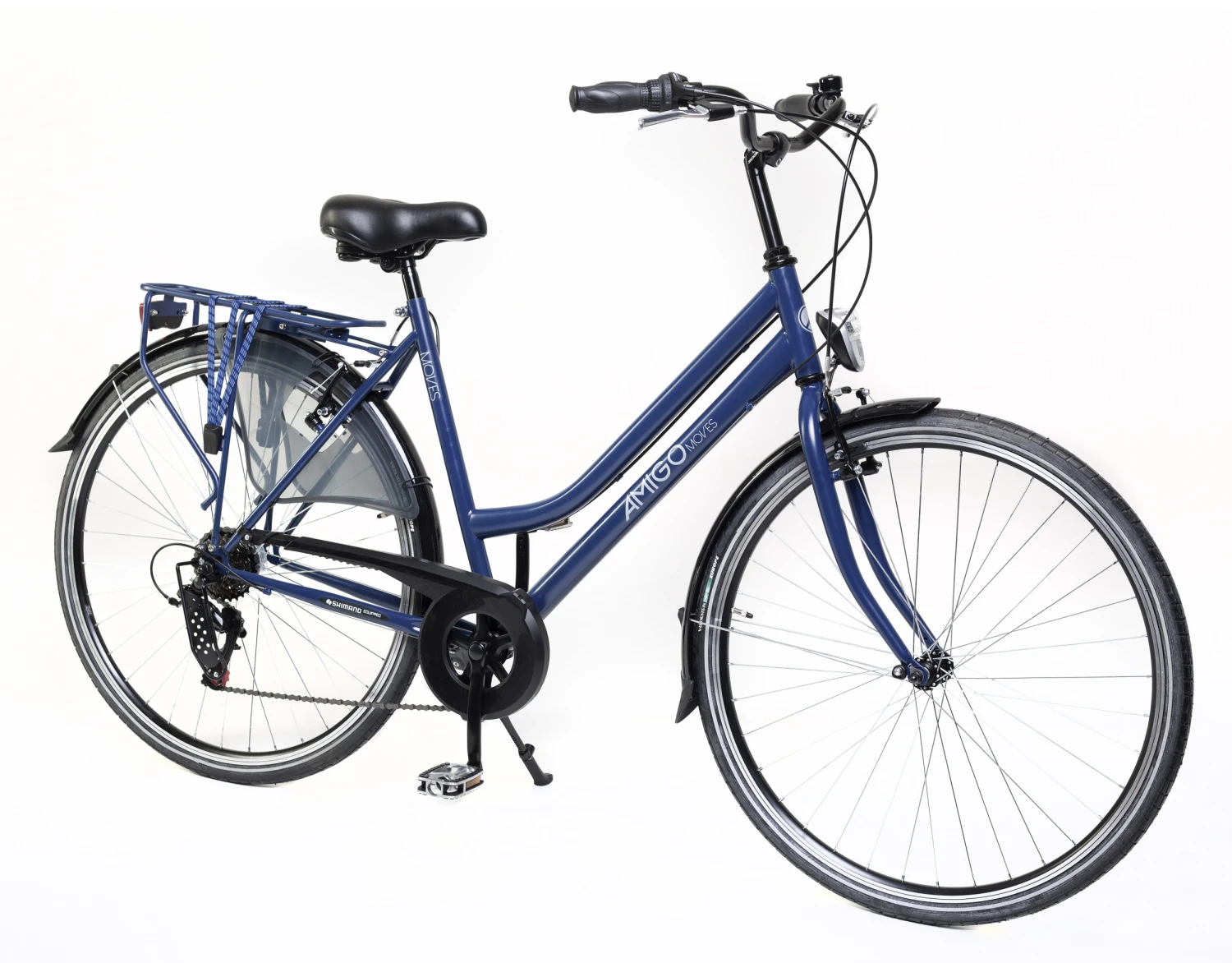 AMIGO Moves 28 Inch Women 6SP Rim Brakes Matte Blue - Image 2