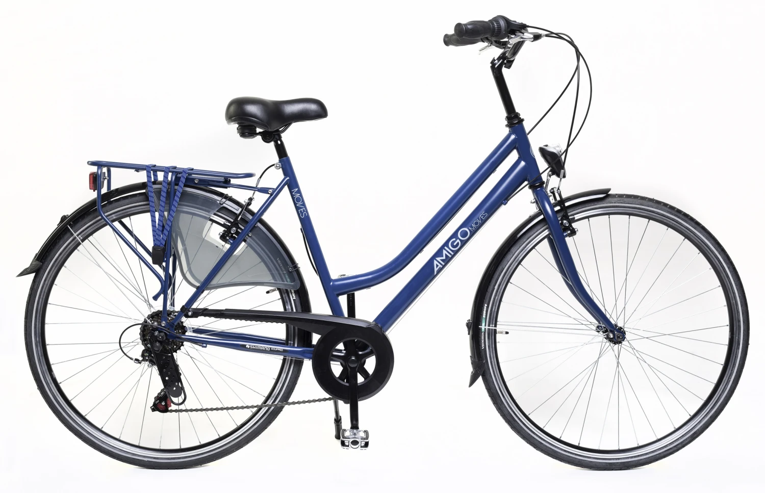 AMIGO Moves 28 Inch Women 6SP Rim Brakes Matte Blue