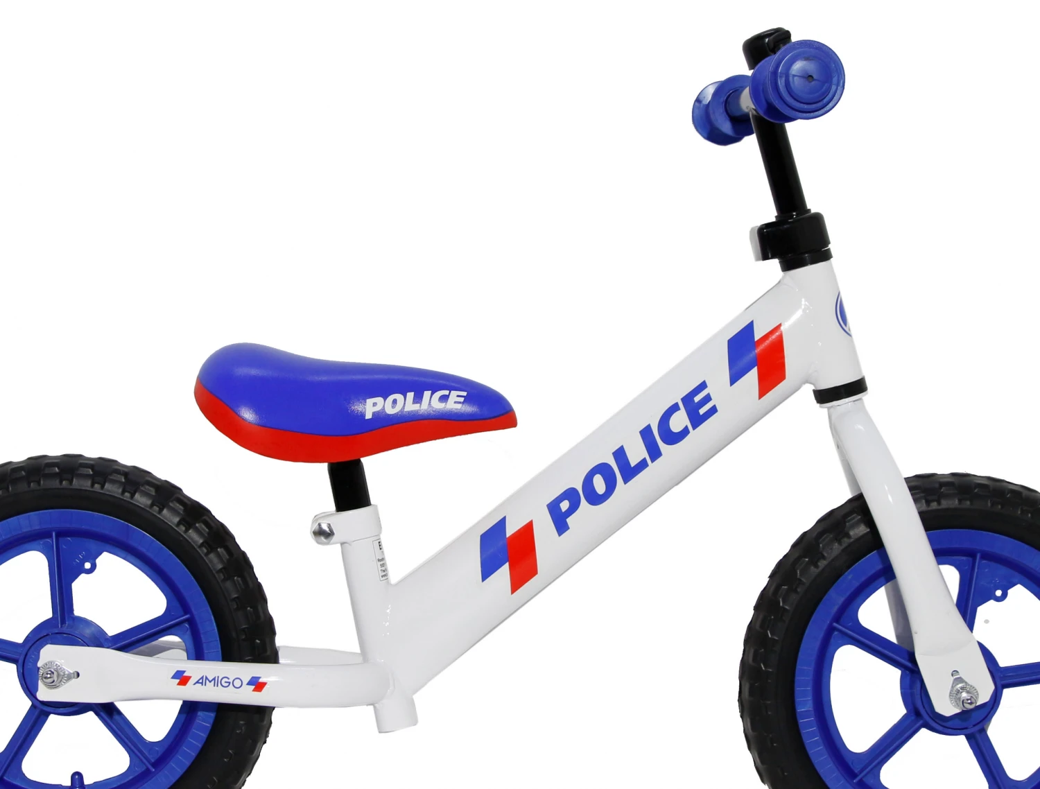 AMIGO Police 12 Inch Junior White 3 AMIGO Police 12 Inch Junior White - Image 3