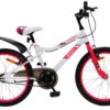 AMIGO Rockstar 20 Inch 32 Cm Girls Rim Brakes White