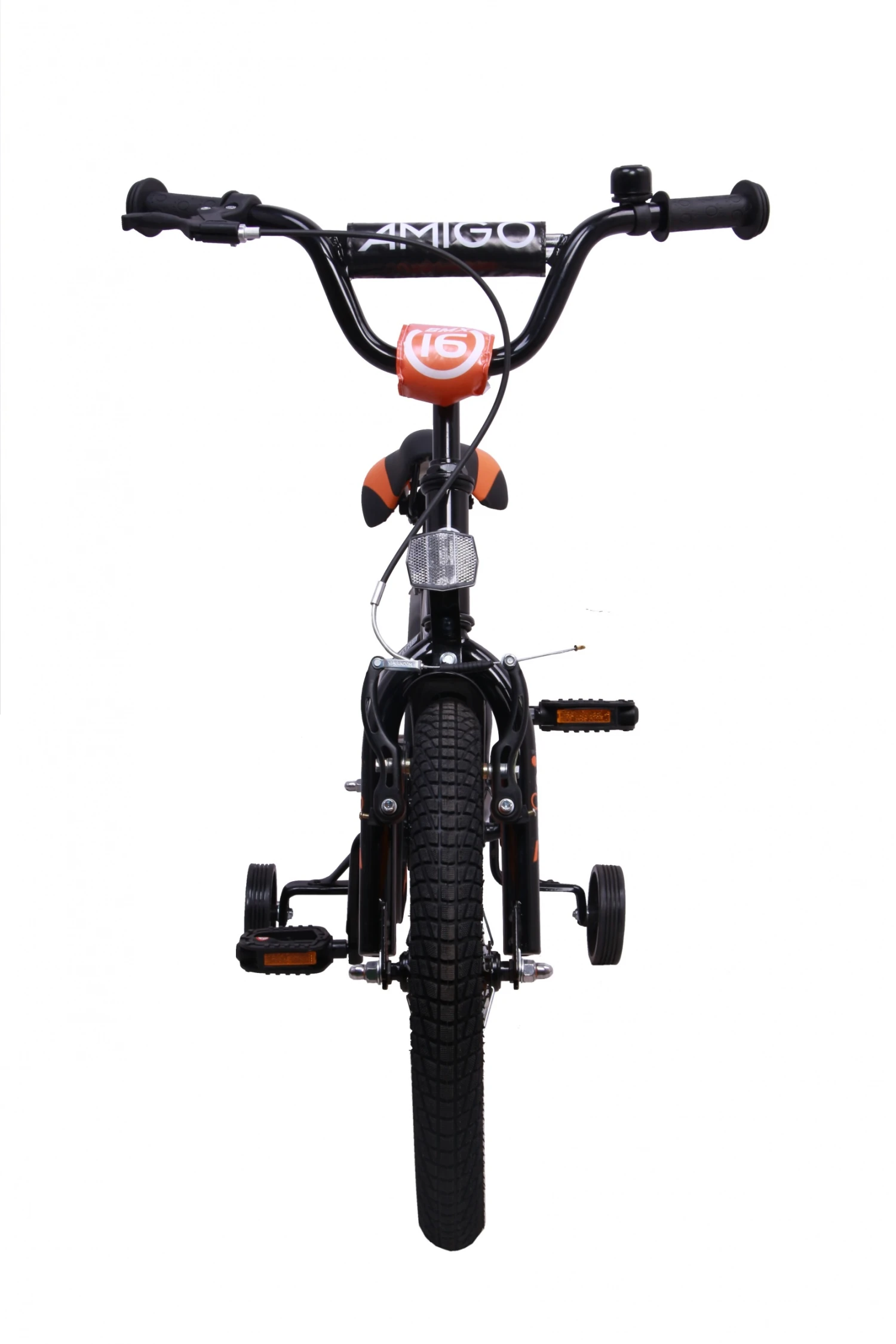 AMIGO Sports 16 Inch 25,4 Cm Boys Coaster Brake Black - Image 6