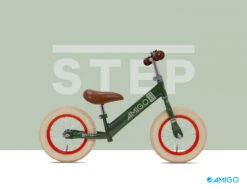 AMIGO Step 12 Inch Junior Green 18 AMIGO Step 12 Inch Junior Green -Bicycle Promotion Shop amigo step 12 inch junior groen 9 504308 20210121133843