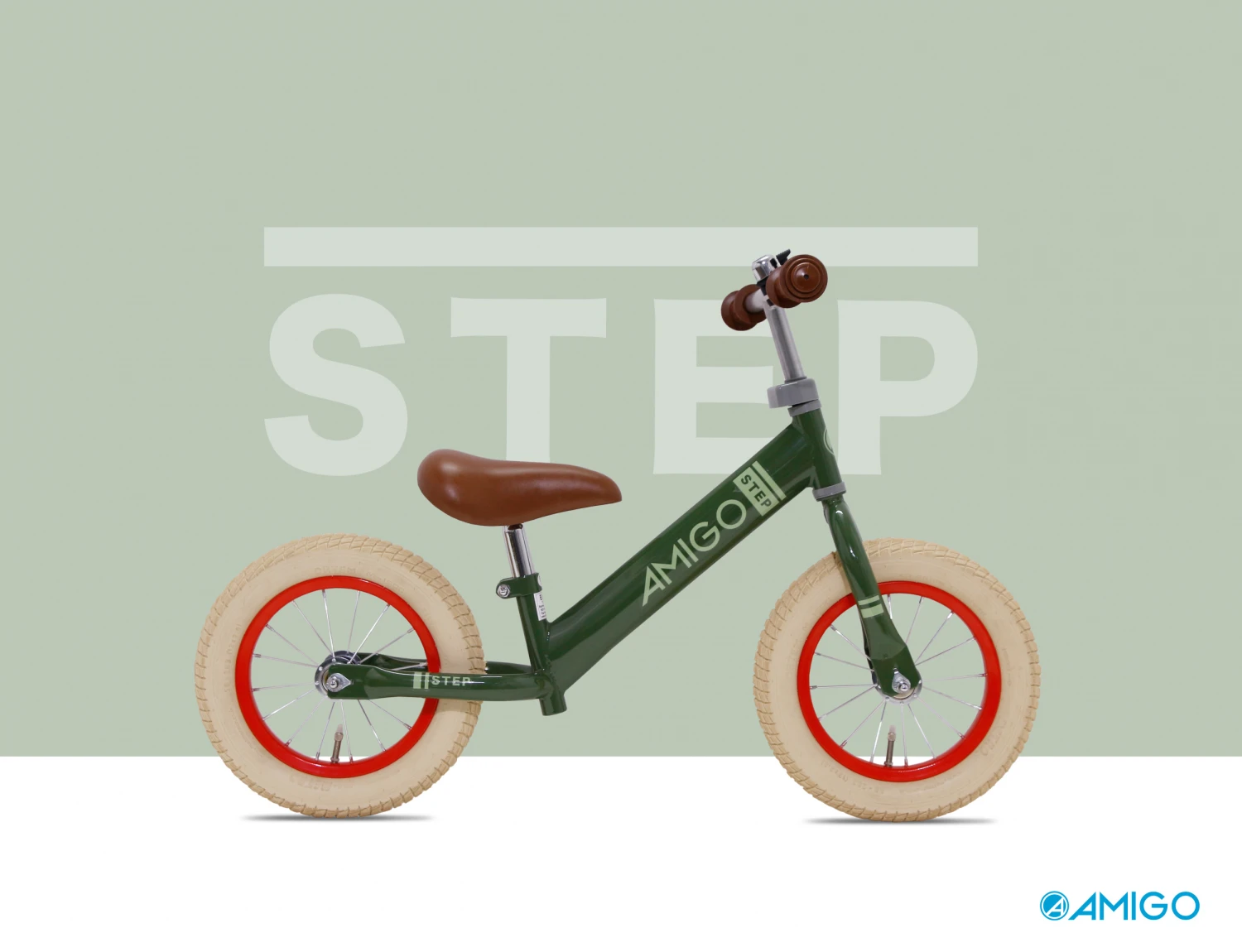 AMIGO Step 12 Inch Junior Green 9 AMIGO Step 12 Inch Junior Green - Image 9
