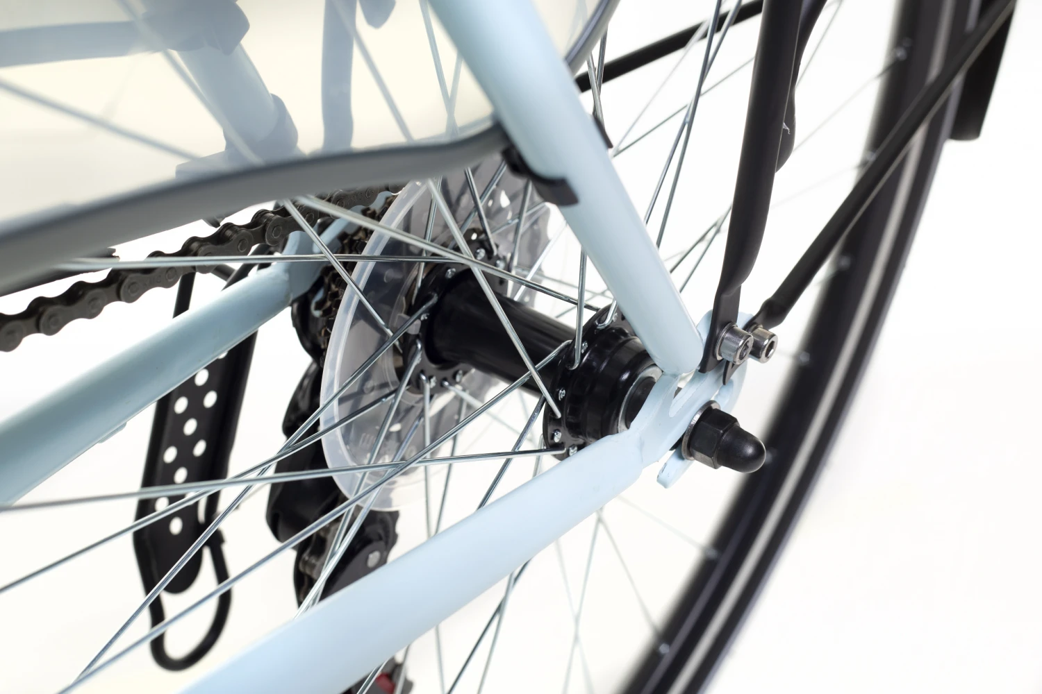 AMIGO Style 28 Inch Women 6SP Rim Brakes Light Blue - Image 6