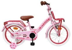 AMIGO Sweetheart 16 Inch Girls Coaster Brake Pink
