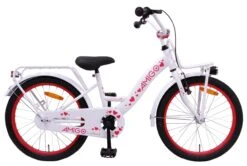 AMIGO Sweetheart 18 Inch Girls Coaster Brake White