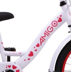 AMIGO Sweetheart-S7 20 Inch 29 Cm Girls Coaster Brake White 11 AMIGO Sweetheart-S7 20 Inch 29 Cm Girls Coaster Brake White -Bicycle Promotion Shop amigo sweetheart 20 inch 29 cm meisjes terugtraprem wit 3 307211 20190802085852 1