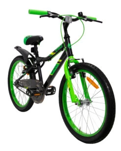 AMIGO Wild 20 Inch 32 Cm Junior Rim Brakes Black/Green -Bicycle Promotion Shop amigo wild 20 inch 32 cm junior v brakes zwart groen 2 475923 1602677945