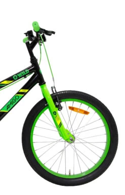 AMIGO Wild 20 Inch 32 Cm Junior Rim Brakes Black/Green -Bicycle Promotion Shop amigo wild 20 inch 32 cm junior v brakes zwart groen 3 475923 1602677948