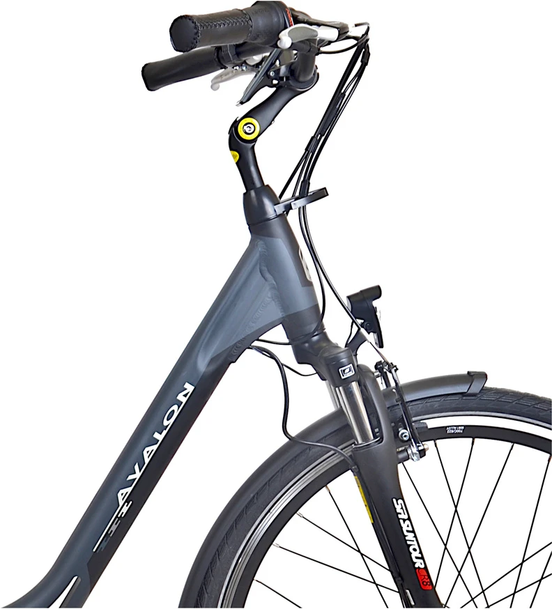 Avalon E-City+ 28 Inch Women 7SP Roller Brakes Anthracite - Image 2