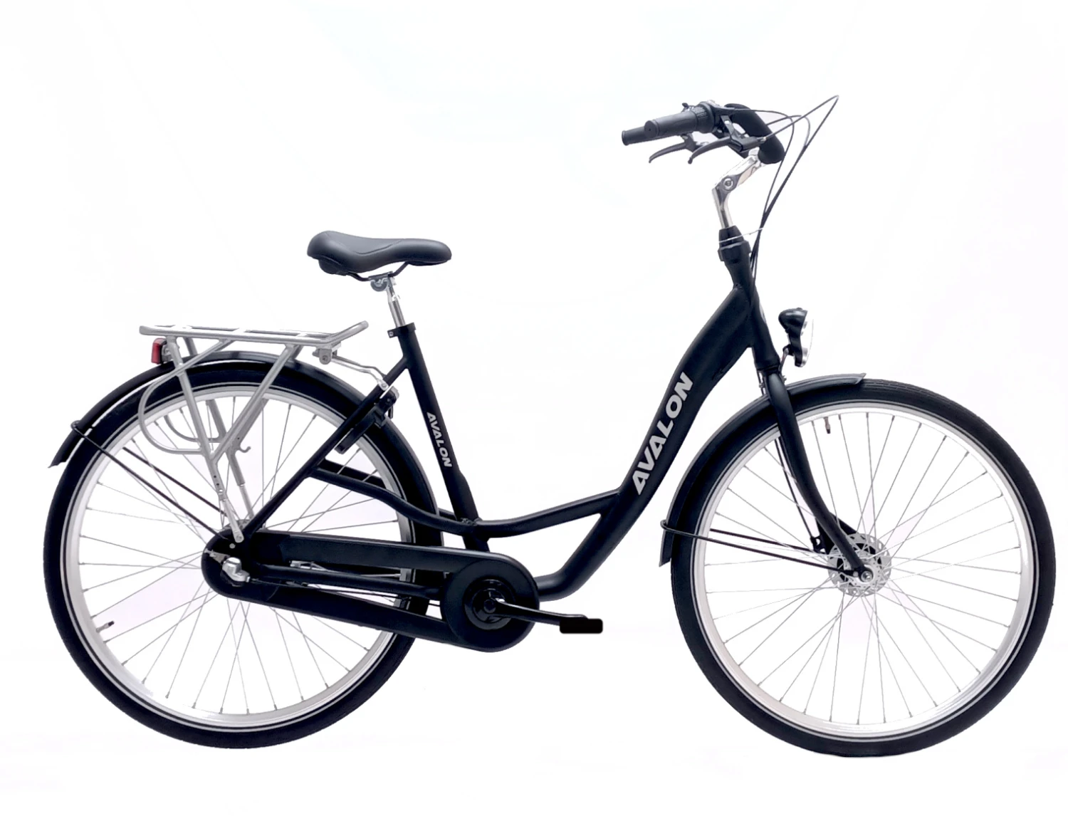 Avalon Elegance 28 Inch Women 3SP Roller Brakes Matte Black