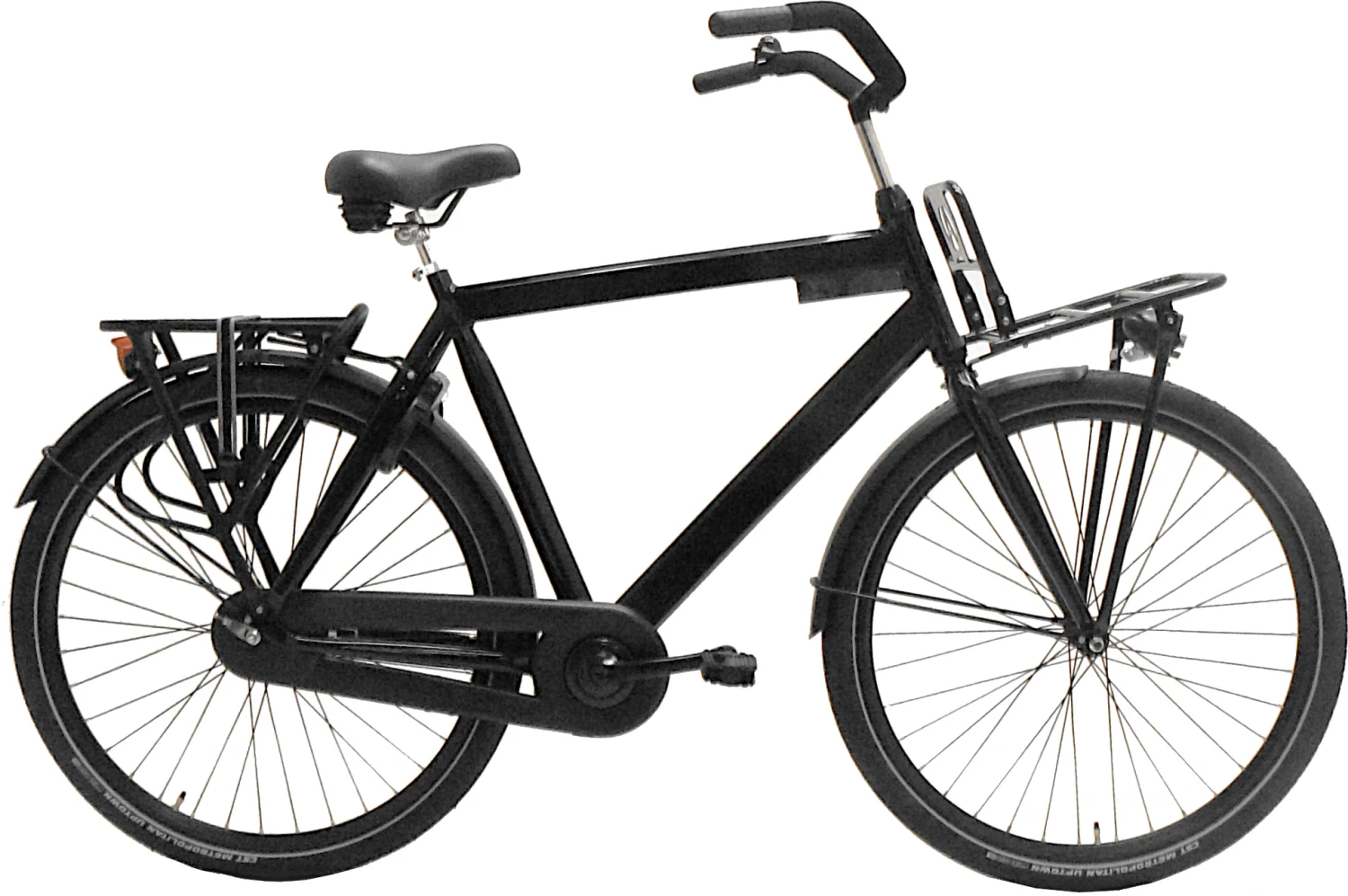 Avalon Style 28 Inch 58 Cm Men Coaster Brake Black