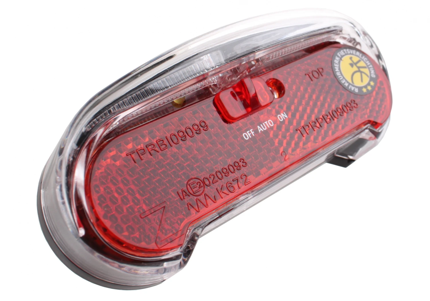 AXA Rear Riff Batlow Rear Riff Batlow LED Battery On / Car / Off Black - Image 4