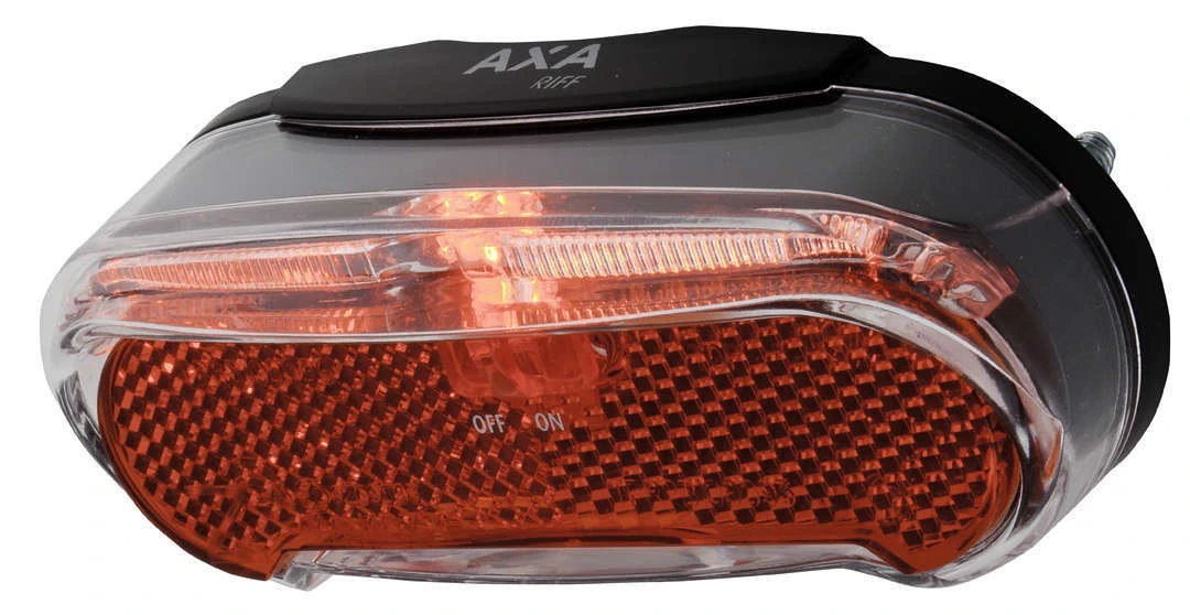 AXA Taillight Riff Switch LED Battery On / Off Black 2 AXA Taillight Riff Switch LED Battery On / Off Black - Image 2