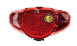 AXA Rear Spark RKF LED Battery Black Red -Bicycle Promotion Shop axa achterlicht spark rkf led batterij zwart rood 3 96973