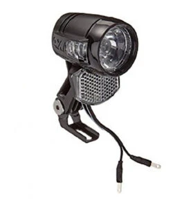 AXA Headlight Blueline 30 Switchled 6V Black