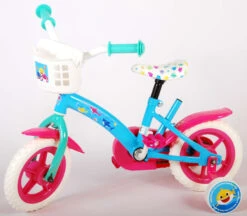 Pinkfong Baby Shark 10 Inch Girls Fixed Gear Blue/Pink -Bicycle Promotion Shop baby shark baby shark 10 inch 20 cm meisjes doortrapper blauw roze 2 1017726 1667469608 1