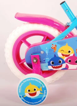 Pinkfong Baby Shark 10 Inch Girls Fixed Gear Blue/Pink -Bicycle Promotion Shop baby shark baby shark 10 inch 20 cm meisjes doortrapper blauw roze 7 1017726 1667469614 1