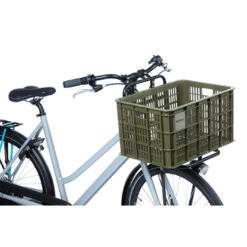 Basil Crate Bicycle Crate Recycled L 40 Liter Green - 21160 -Bicycle Promotion Shop basil crate fietskrat gerecycled l 40 liter groen 21160 6 1018834 1678176657