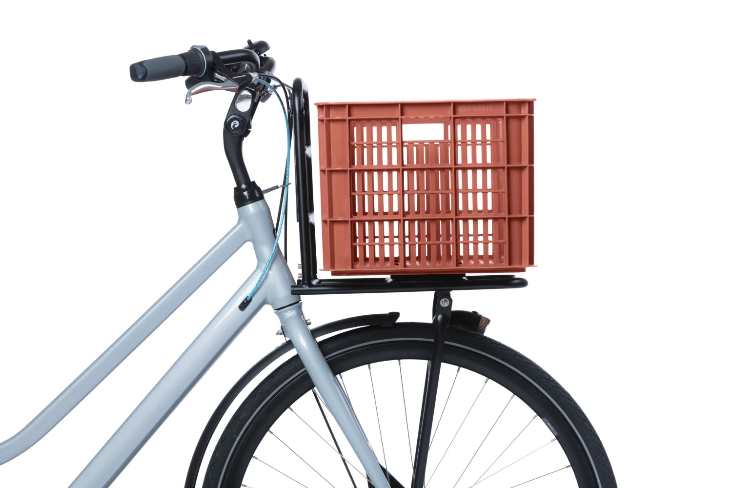 Basil Crate Bicycle Crate Recycled L 40 Liter Red - 21161 - Image 3