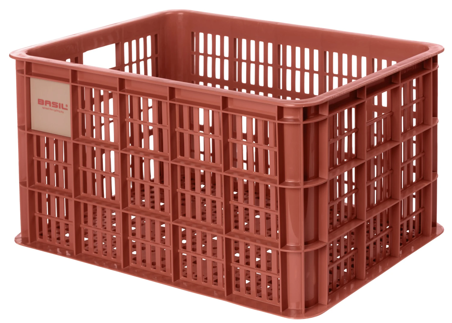 Basil Crate Bicycle Crate Recycled L 40 Liter Red - 21161 - Image 5