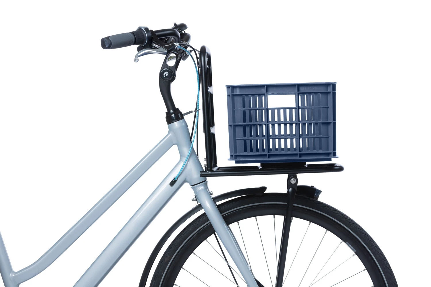 Basil Crate Bicycle Crate Recycled S 17,5 Liter Blue - 21111 - Image 4