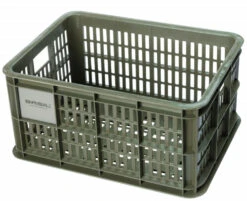 Basil Crate Bicycle Crate Recycled S 17,5 Liter Green - 21112