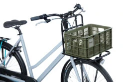 Basil Crate Bicycle Crate Recycled S 17,5 Liter Green - 21112 -Bicycle Promotion Shop basil crate fietskrat gerecycled s 175 liter groen 21112 5 1018813 1678101628