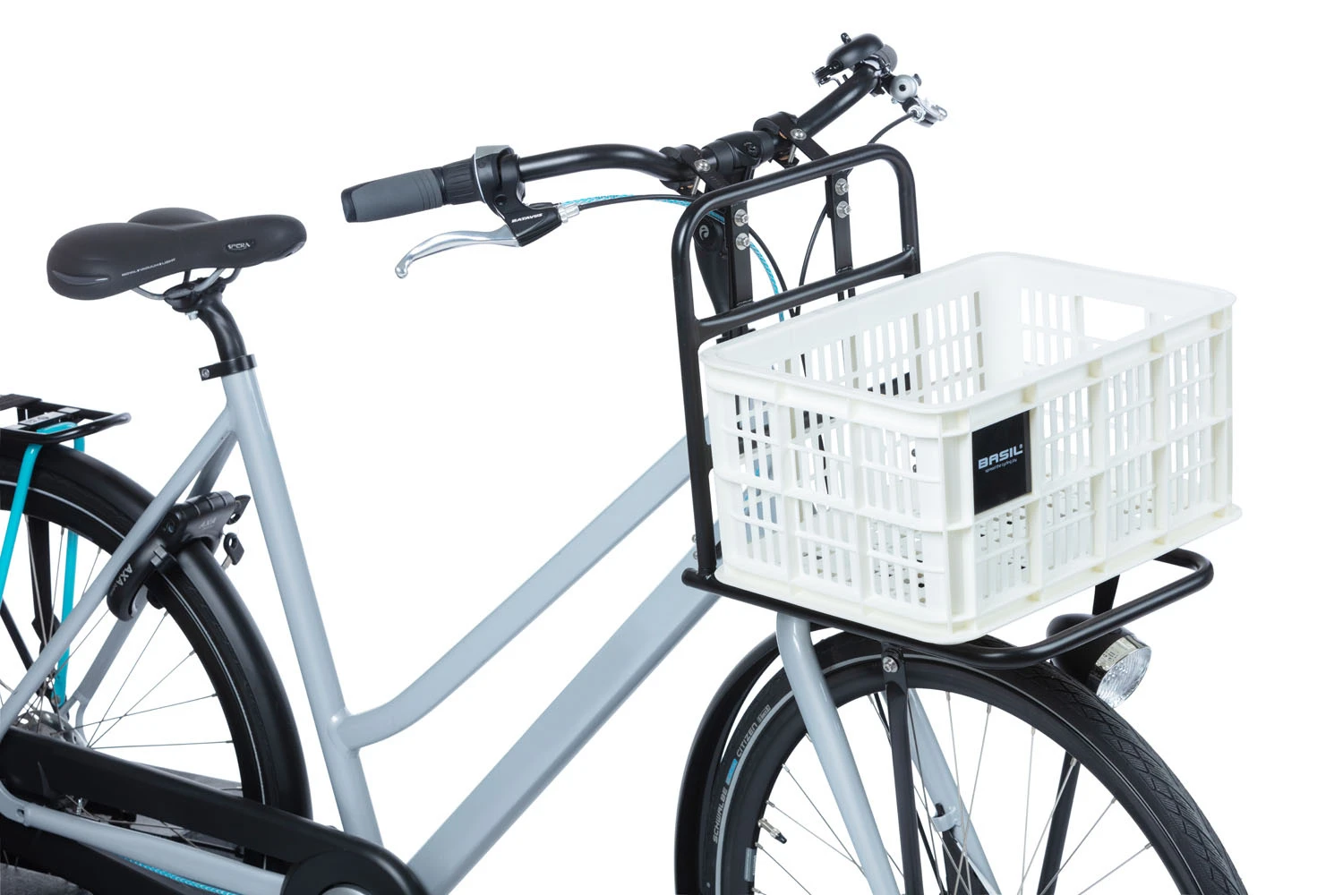 Basil Crate Bicycle Crate Recycled S 17,5 Liter White - 21114 - Image 6